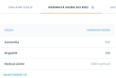Hodinová sazba daňového poradce