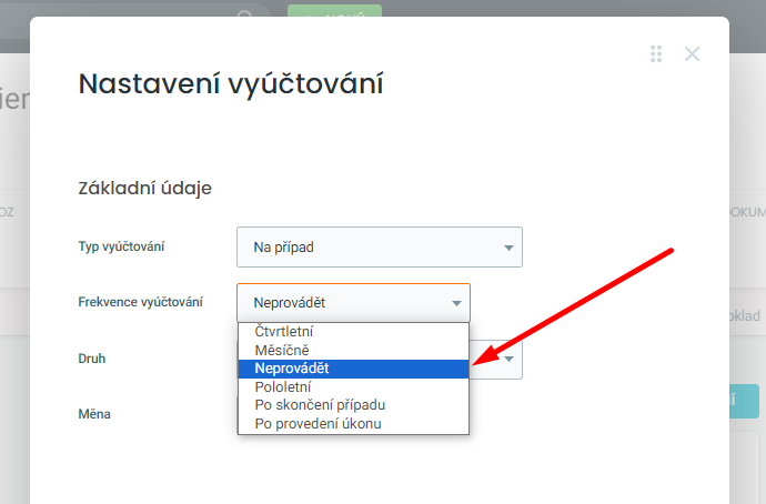 Nastavení neúčtovat pro účetní a daňové poradce
